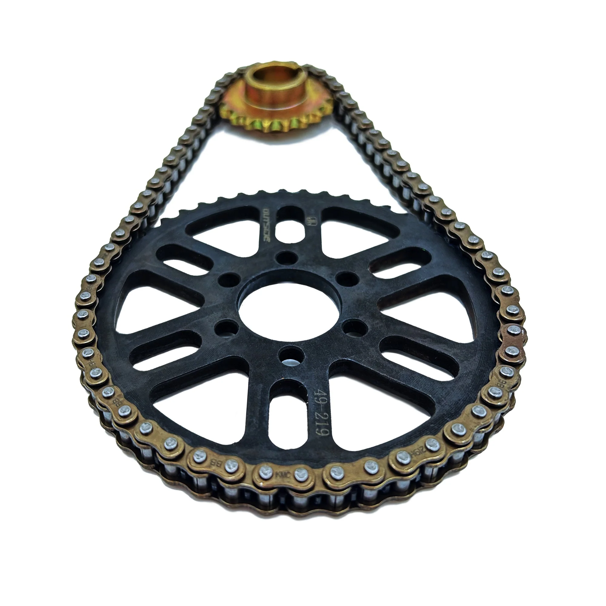 Primary Belt to Economy Chain Conversion Kit | 219 | KMC Non-Sealed | Surron LBX - Image 2