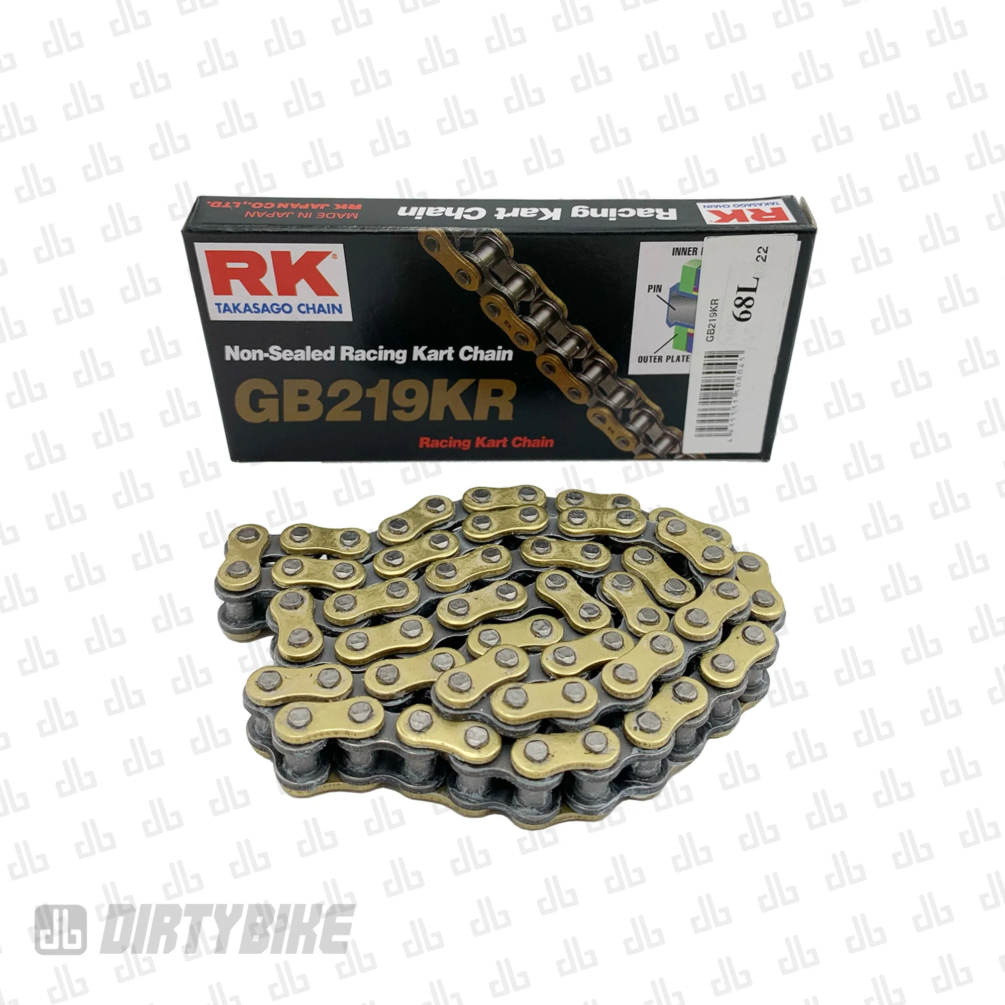 Primary Belt to Chain Conversion Kit | 219 | RK Non-Sealed | Surron LBX - Image 2