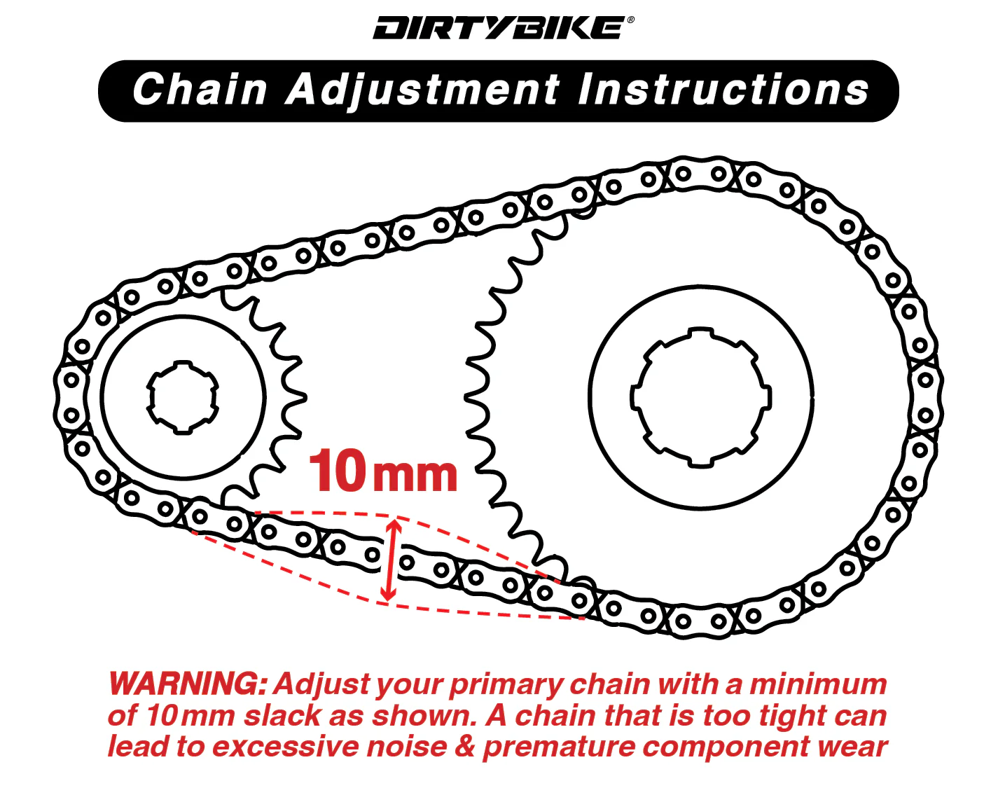 Primary Belt to Chain Conversion Kit | 219 | RK Sealed O-Ring | E Ride Pro 2.0 - Image 11