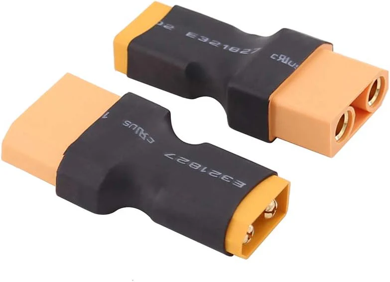 Male XT60 to Female XT90 Connector Adapter (2pcs) - Image 3