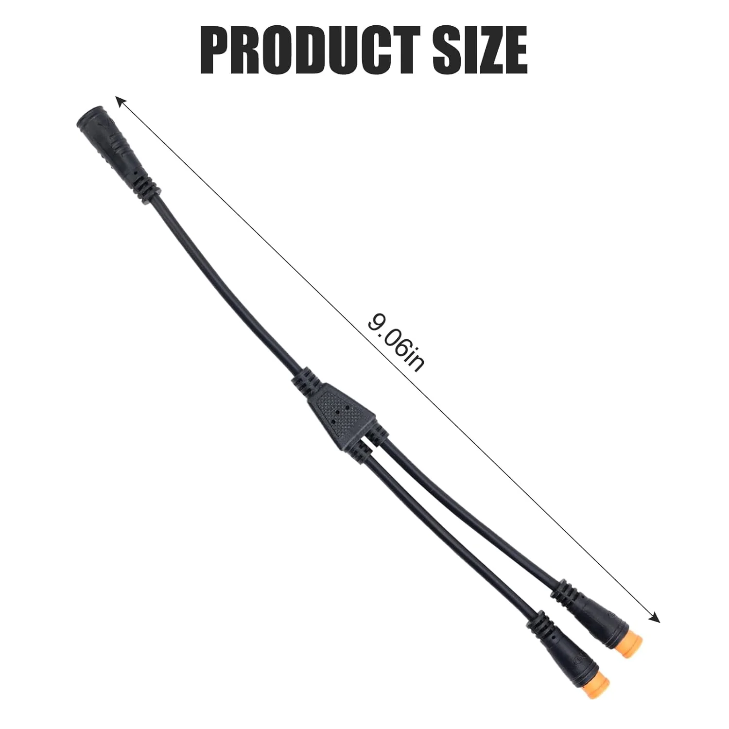 3Pin Y-Splitter 1 Female to 2 Male Waterproof - Image 3