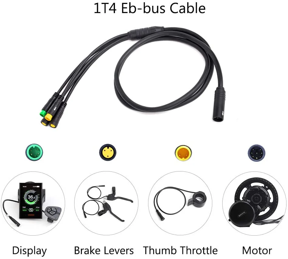 Bafang BBS02/BBSHD Main Wiring Harness (UART) - Image 4