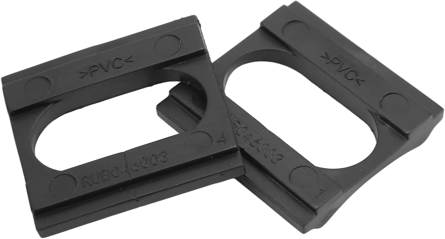Battery Mount Pad, Shock Absorbing Rubber Bracket Spacer, 2Pcs Set for E-Bike Scooter Power Tool Applications - Image 5