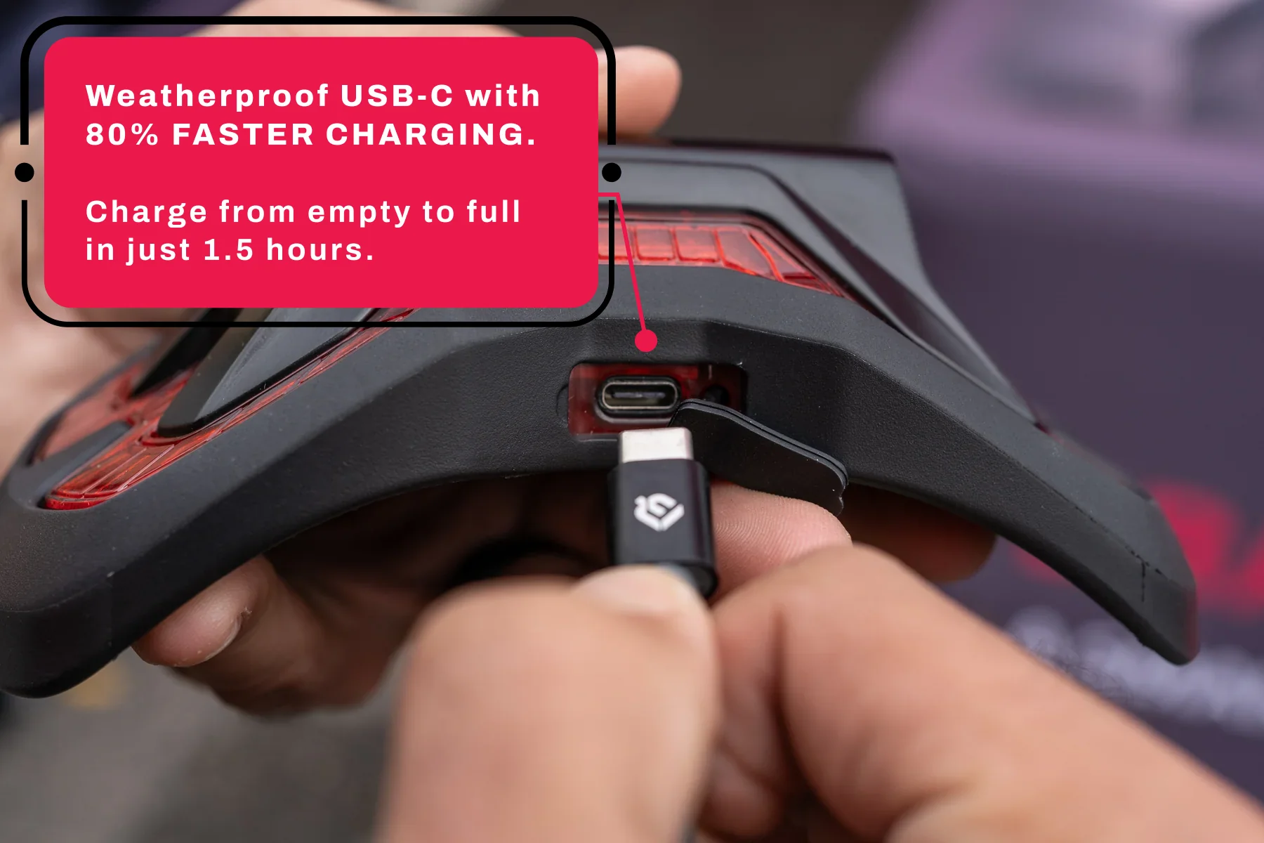 Black Brake Free USB-C - Image 2