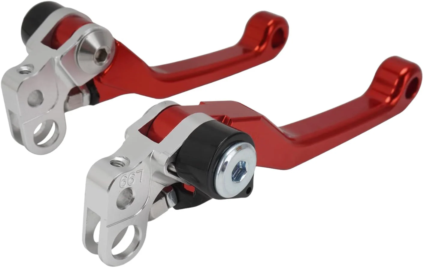 Break-Away Folding Aluminum Brake Lever Set | Surron LBX | Talaria Sting - Image 6