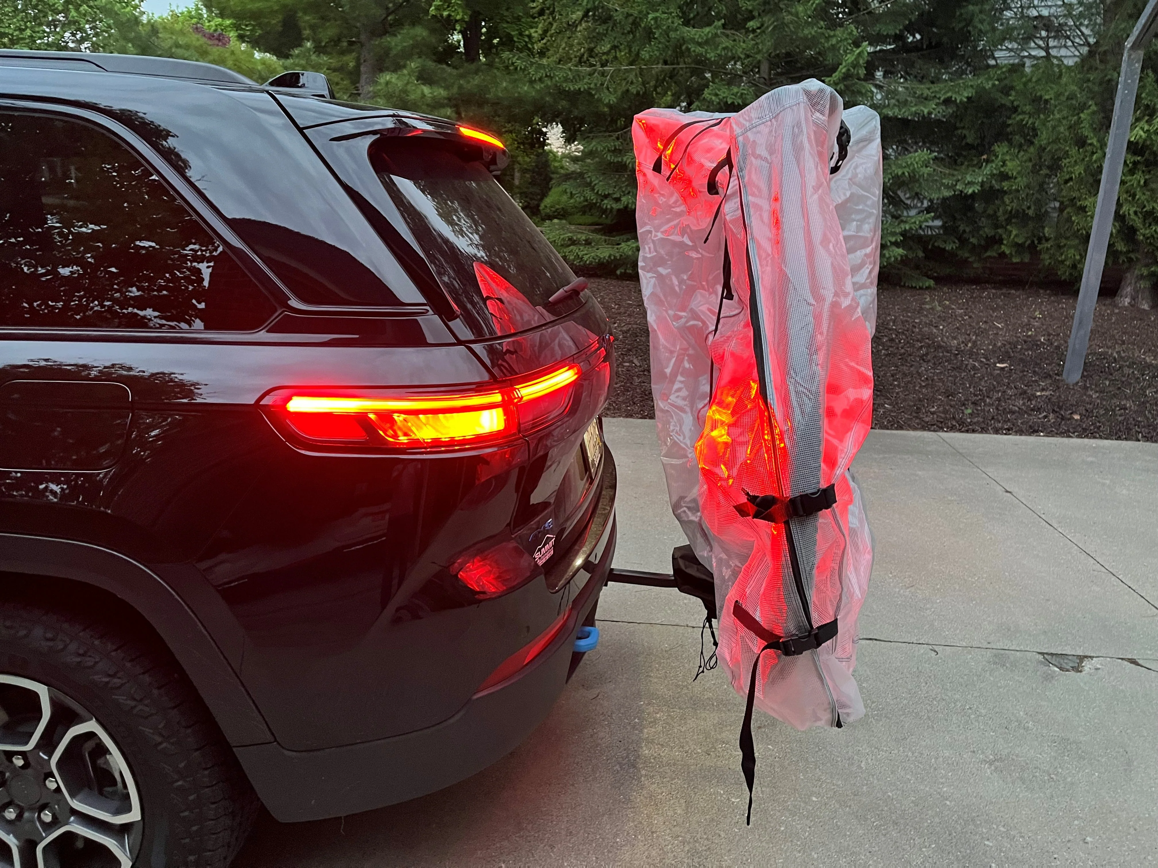 Dual or Single Ebike Cover Adjustable for 1 or 2 Bikes - Image 2