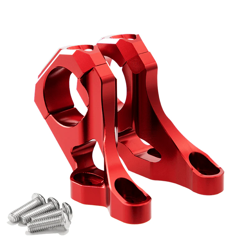 Handlebar Stem Direct Mount CNC Red 31.8mm Black Talaria / Sur-Ron / E-Ride Pro - Image 2