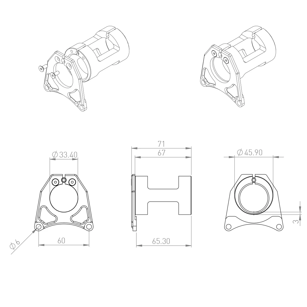 Lekkie PF30 Bafang Adapter (Eccentric) - Image 4