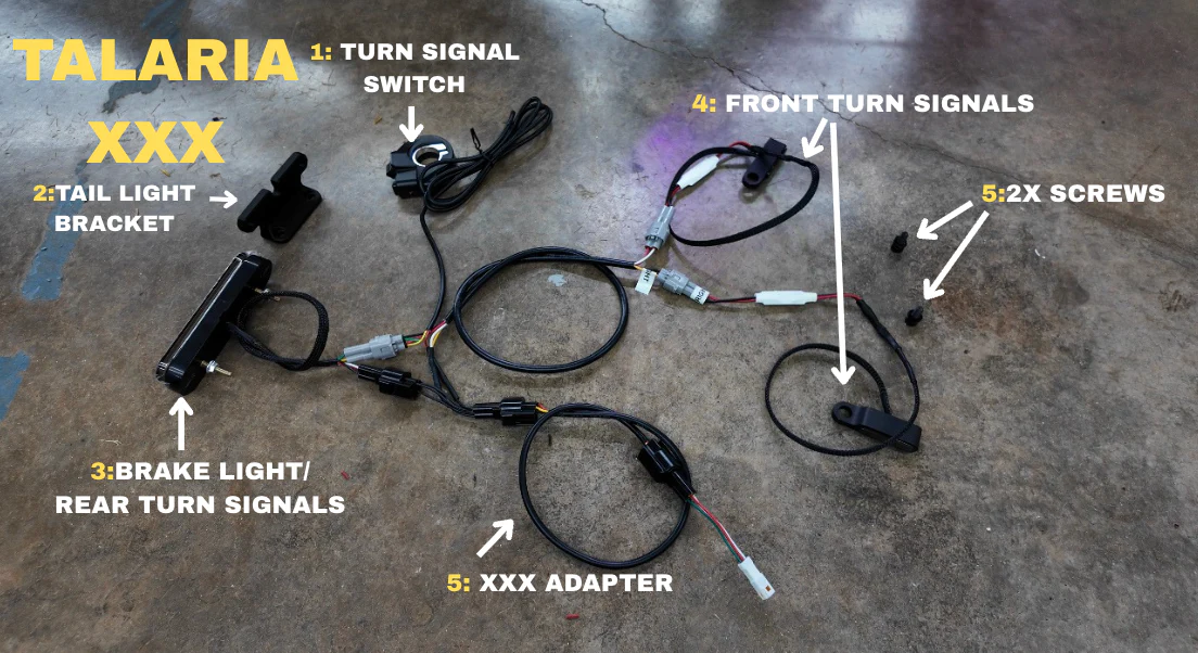 Turn Signal and Brake Light Kit For Surron, Talaria, Eride Pro 3.0 Project 9 - Image 8